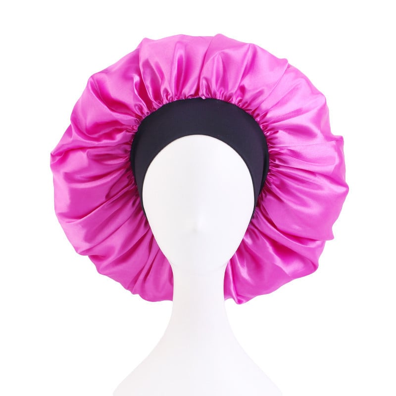 Wide Brimmed Solid Stretch Nightcap