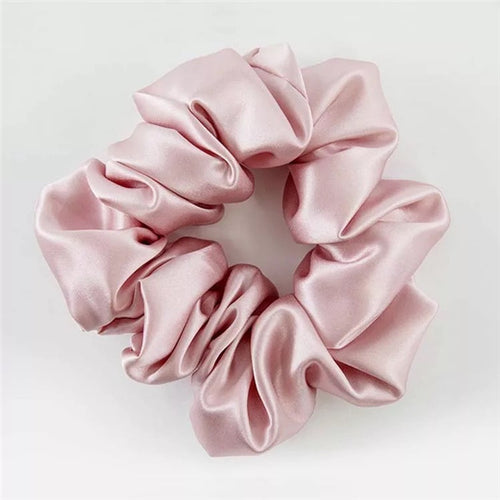 Silk Hair Ties and Curling Bands with Mulberry Silk