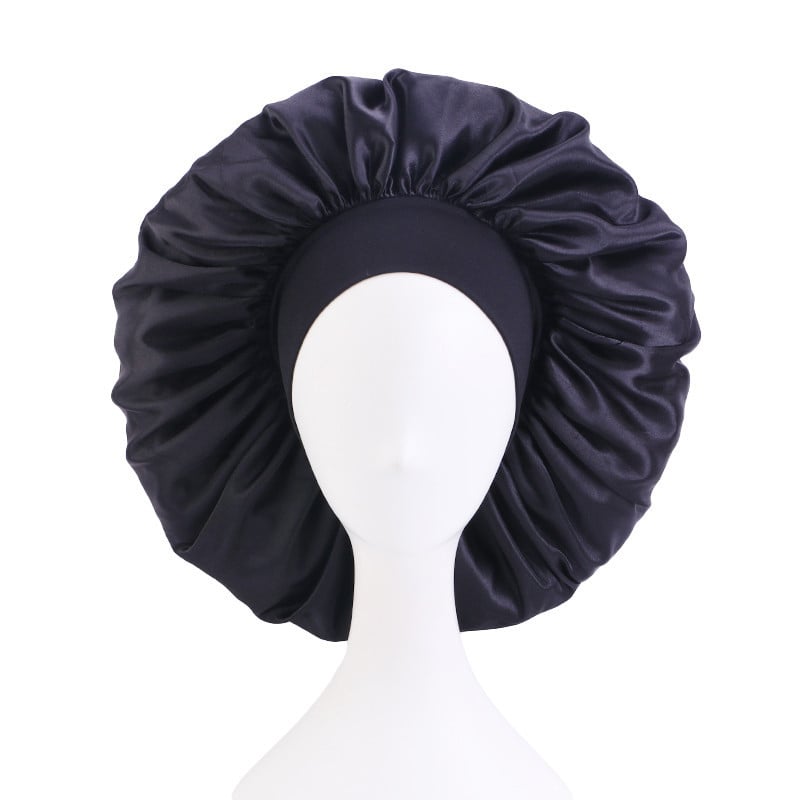 Wide Brimmed Solid Stretch Nightcap