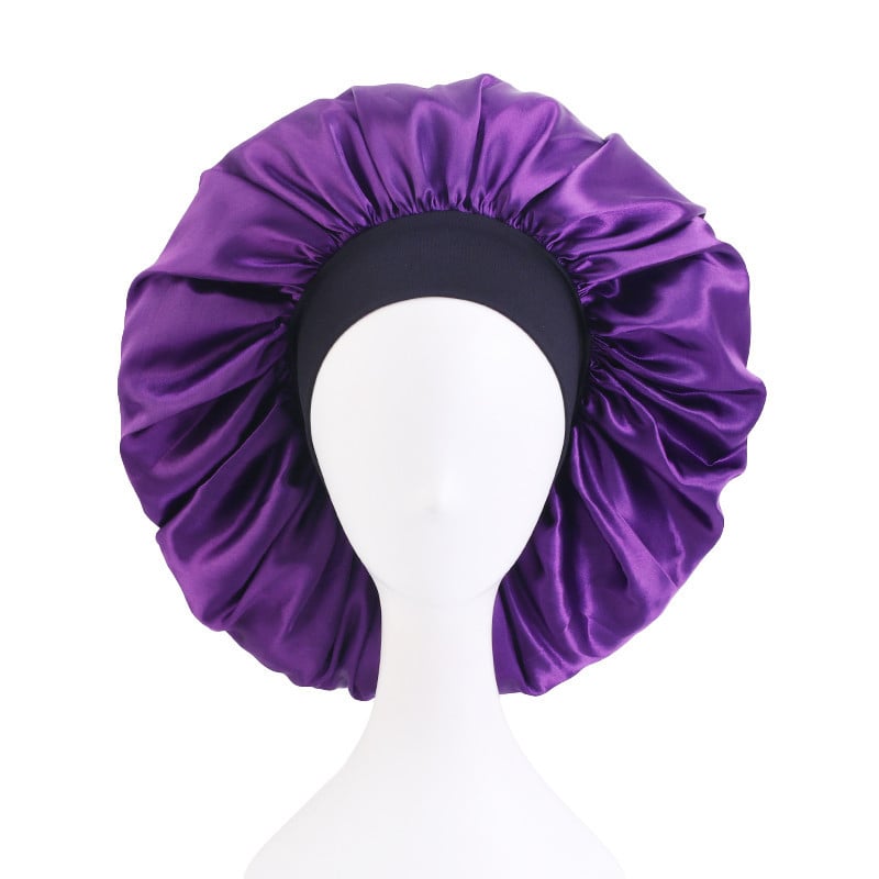 Wide Brimmed Solid Stretch Nightcap