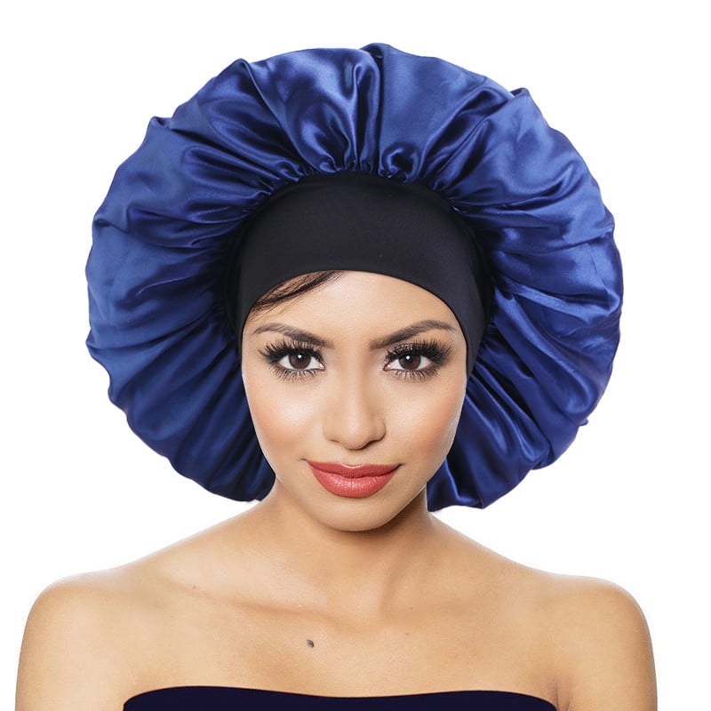 Wide Brimmed Solid Stretch Nightcap
