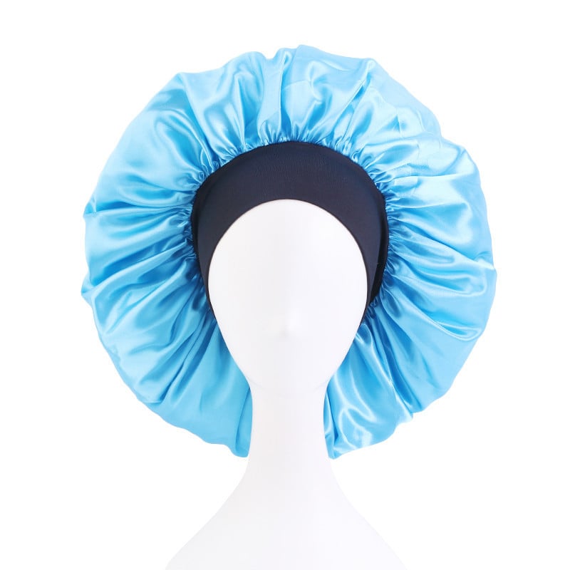 Wide Brimmed Solid Stretch Nightcap