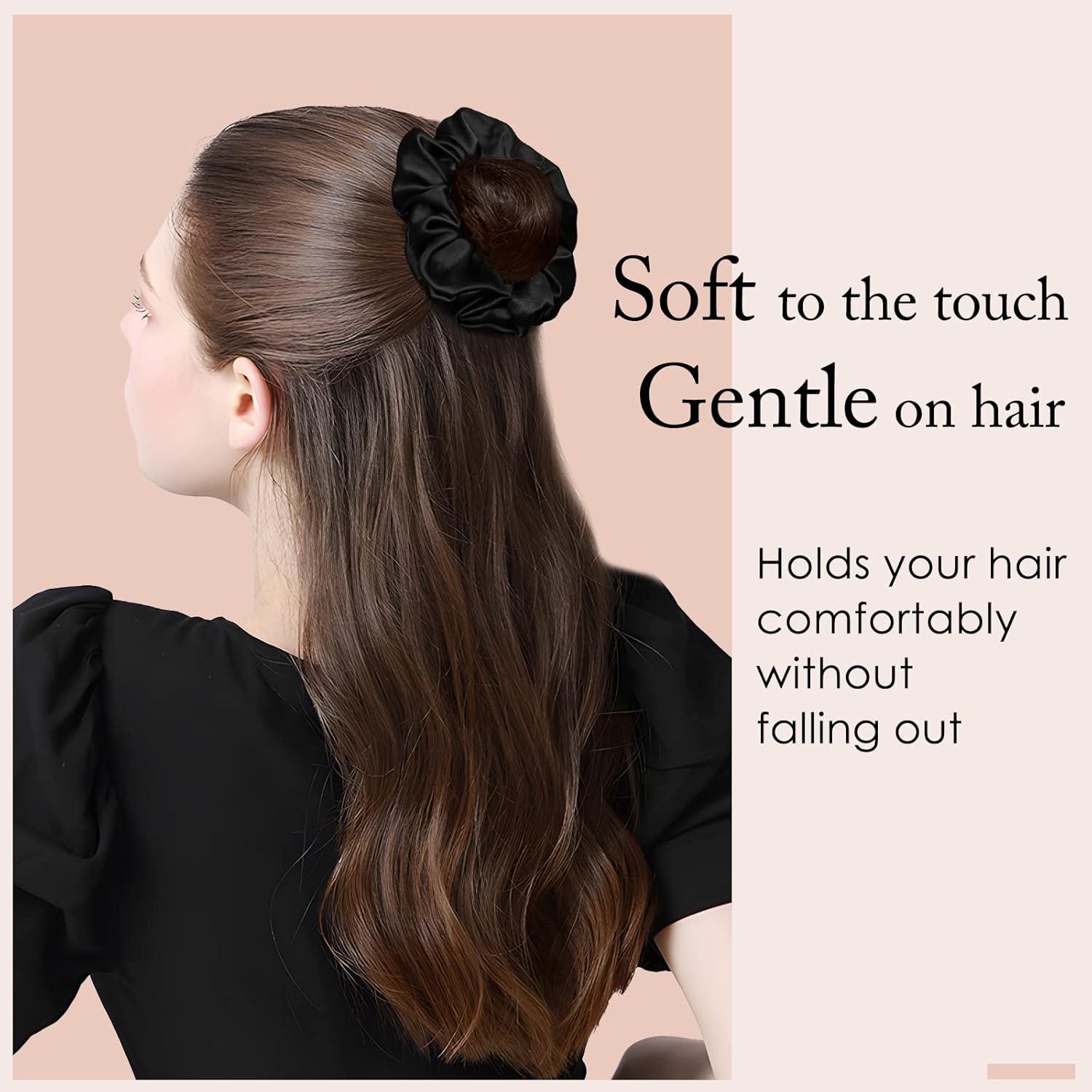 Silk Hair Ties and Curling Bands with Mulberry Silk
